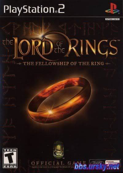 UrSky net PS2DVD The Lord of the Rings The Fellowship of the Ring preview 0