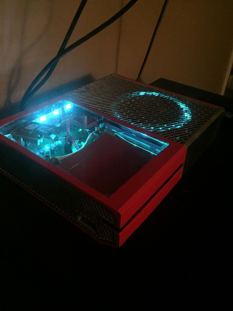 LED Custom Xbox One Console Case Se7enSins Gaming Community