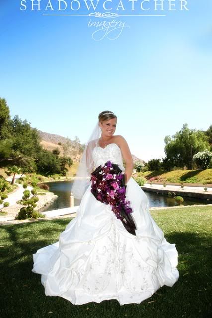 cascading wedding bouquets. fallbrooke,cascade bridal