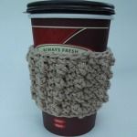 Bead Stitch Cup Sleeve free crochet patterns