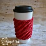 Crooked Cup Sleeve free crochet patterns