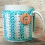 Striped Mug Cozy free crochet patterns