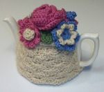 Shell Stitch Tea Cozy free crochet patterns
