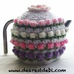 Rose Bud Tea Cozy free crochet patterns