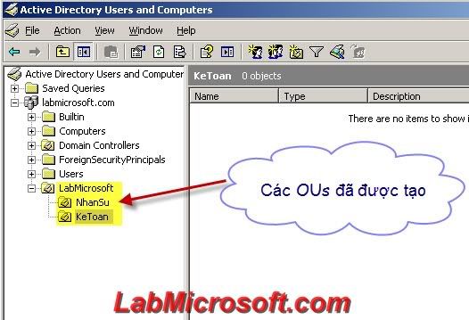 Lab MCSA hướng dẫn Step by Step -Bài 01 : Domain Controller - 8