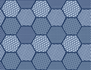 Hexagon+pattern+photoshop