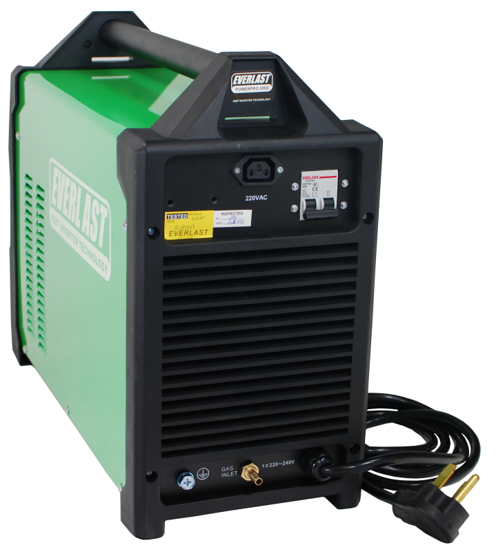 PowerPro 205S 200AMP ACDC TIG STICK PULSE WELDER 50amp plasma cutter by