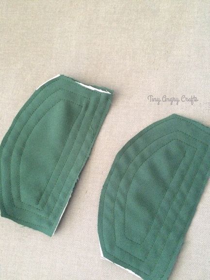 TinyAngryCrafts, 1940s style shoulder pad tutorial