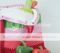 Crochet market bag: free crochet pattern | Happy in Red