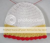 Baby beanie crochet pattern