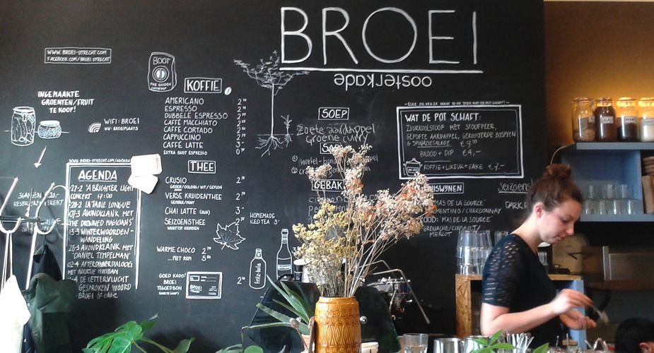 Koffie drinken bij Broei, Utrecht | Mooistestedentrips.nl