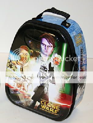 Star Wars Clone Wars   New 2010 Backpack Lunch Box  