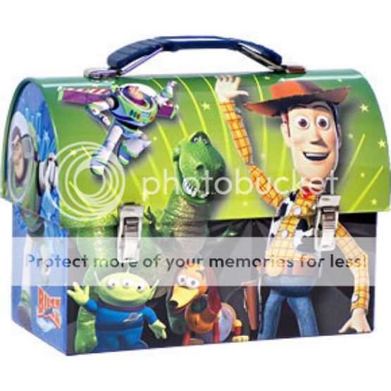 Toy Story   Tin Dome Lunch Box Woody  