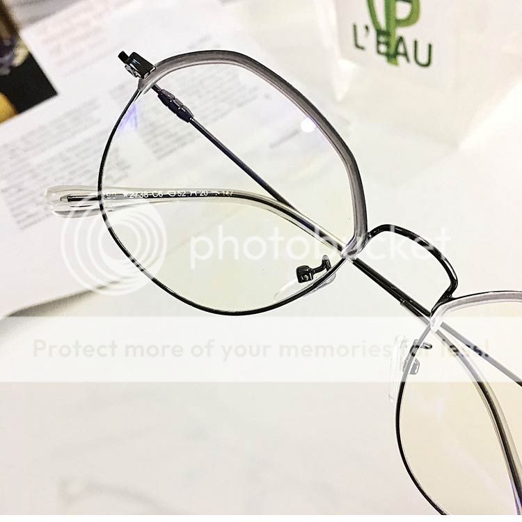 Street Style Square-frame alloy optical glasses : Fashiontroy.com, The ...