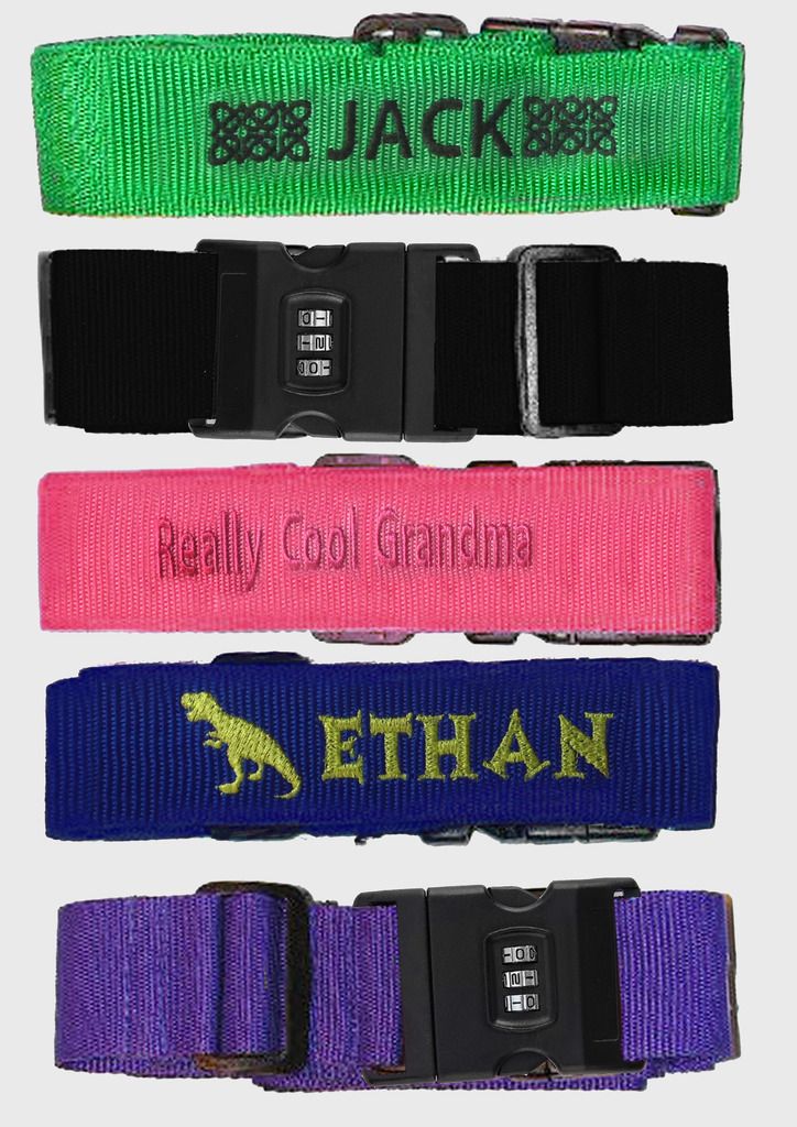 cool luggage straps